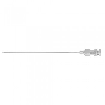 Quinke Lumbar Puncture Needle 18 G - With Luer Lock Connection Stainless Steel, Needle Size Ø 1.2 x 76 mm